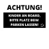 Achtung Kinder an Board Parken Aufkleber Schild