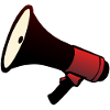 voice door megaphone speaker