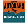 German Autobahn no speed limit