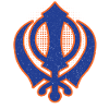 Khanda punjabi moderne - cadeau sikh sikh