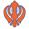 Khanda punjabi moderne - cadeau sikh sikh