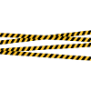 Security tape blocking zone