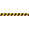Police tape line design