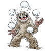 Yeti playful