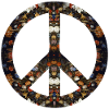 Peacezeichen Friedensbewegung Friedenssymbol icon