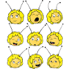 Maya The Bee Faces