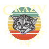 Crazy cat lover