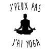 I can't have yoga