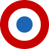 Luftwaffenaufkleber Roundel Frankreich Luftarmée