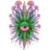 Mushroom Eyes Grass