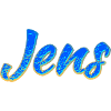 Schriftzug Jens