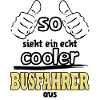 Cooler Busfahrer