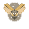 Book owl bird reading books
