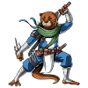 Loutre Ninja