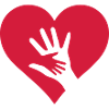 Heart with hands