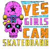 Skater Chica Patinaje Skateboard Skate Gift Idea
