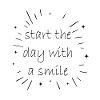 Smile smile saying