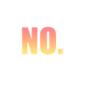 no sticker
