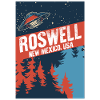 Roswell New Mexico USA Konspirationsteorier Sjov Gif