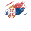 Serbia flag coat