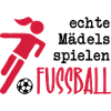 Echte Mädels spielen Fußball