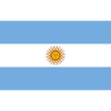 sticker flag of Argentina Aufkleber Argentinien