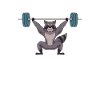 Weightlifting weightlifter barbell