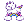 Caticorn rainbow