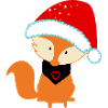 Christmas Fox Child