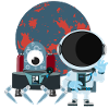 Space Travel with Astronaut