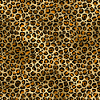 Gold Leopard Print Yellow Animal Fur Pattern