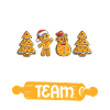 Tilbake Team Bakers Christmas Cookie Baking Gingerbread