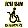 Ich bin behindert