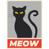 Meow cat simple