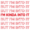 H Styles Kiwi Lyrics But I'm Into It (rød)