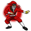 Père Noël Ninja