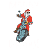 Joyeux Noël Santa Claus moto