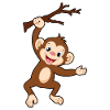 Monkey on branch