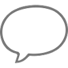 Comic design speech bubble