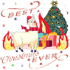 Christmas alpaca