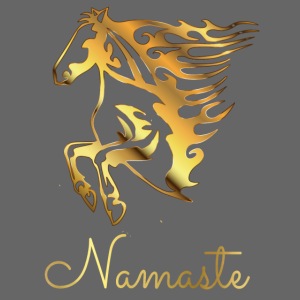 Namaste Horse On Fire