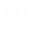 World map line art earth travel gift