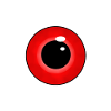 Monster eye red