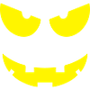 Halloween eyes mouth