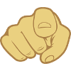 Hand finger pointing