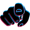 3D effect hand