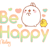Molang Piu Piu Vær glad