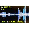 Futuristic Rotterdam Skyline Reflection