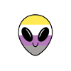 Non-Binary People Exist Nonbinary Pride