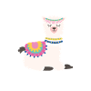 Sleeping alpaca
